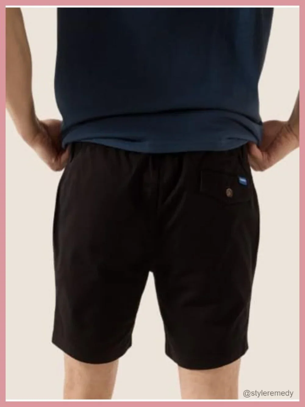 Chino Shorts Men 7 Inch Stretch Casual Flat Front Golf